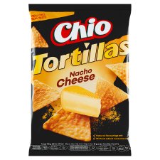 Chio Tortillas kukuričný snack s príchuťou syra 110 g