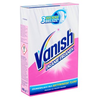 Vanish Prášok na pranie záclon 6 praní 400 g
