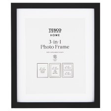 Tesco Home Photo Frame with Removable Mount 3in1