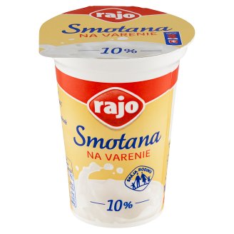 Rajo Smotana na varenie 10 % 180 ml