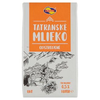 Tami Tatranské nízkotučné trvanlivé mlieko 1 l