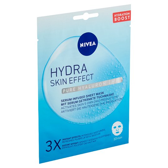 Nivea Hydra Skin Effect 10-minútová hydratačná textilná maska 1 ks