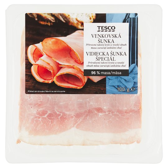 Tesco Vidiecka šunka špeciál 100 g