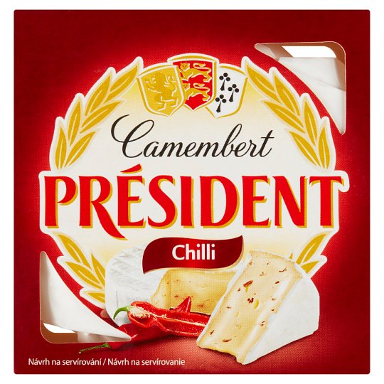 Président Camembert s chilli papričkami 90 g