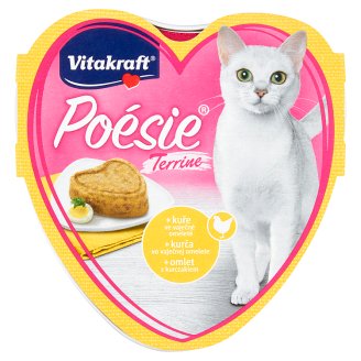 Vitakraft Poésie Terrine + kurča vo vaječnej omelete 85 g