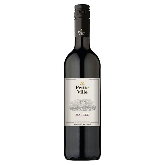 Petite Ville Malbec červené víno 750 ml