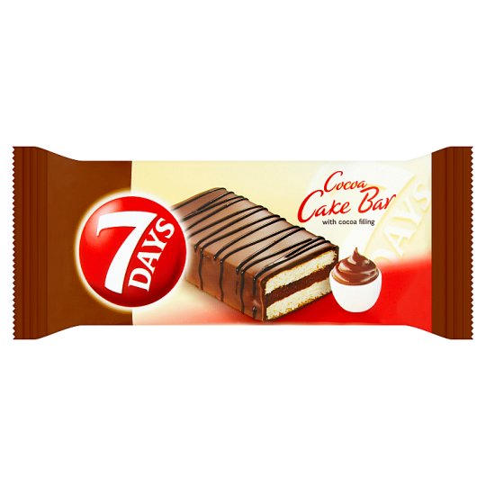 7 Days Cake Bar s kakaovou náplňou s čokoládovou polevou celomáčaný 32 g