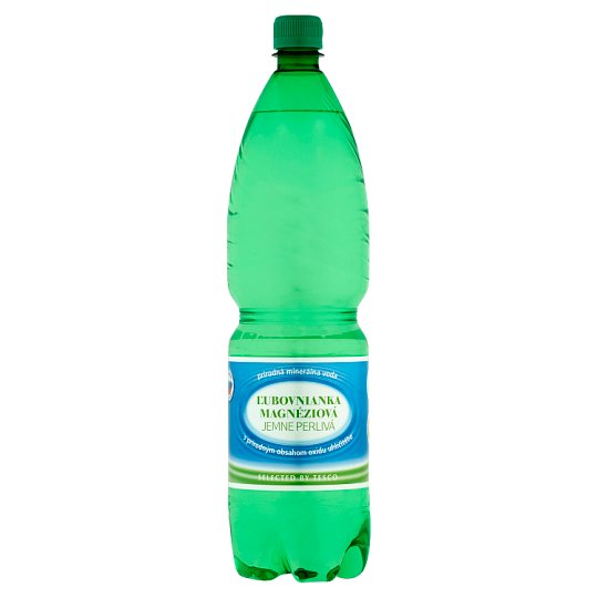 Ľubovnianka Magnesium Lightly Sparkling Mineral Water 1.5 L - Tesco ...