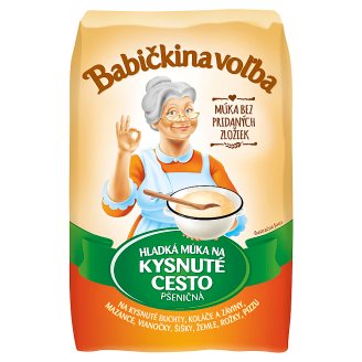 Babičkina Voľba Hladká múka na kysnuté cesto pšeničná 1 kg