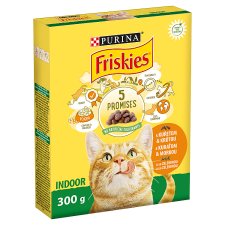 Friskies Indoor for Cats with Delicious Combination of Chicken and Turkey and with Vegetables 300 g