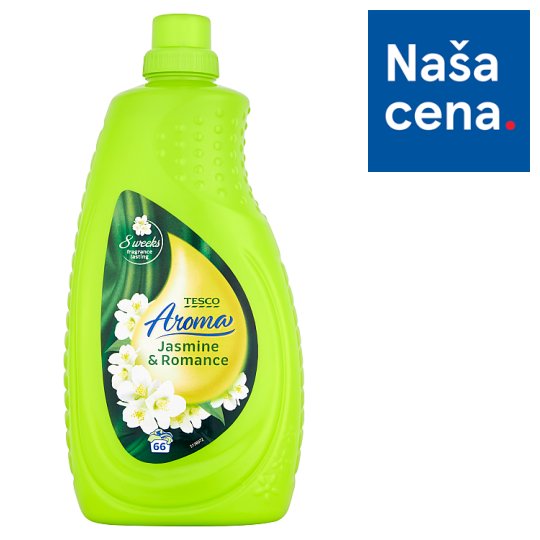 Tesco Aroma Jasmine & Romance aviváž 66 praní 2 l