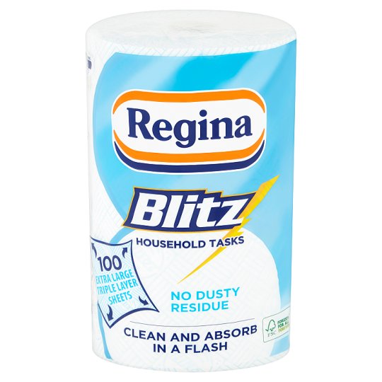 Regina Blitz Kitchen Towels For Household 1 Roll Tesco Groceries