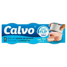 Calvo Tuna in Sunflower Oil 3 x 65 g