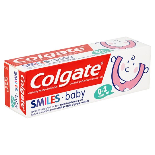 Colgate Smiles Baby zubná pasta pre deti 0-2 roky 50 ml