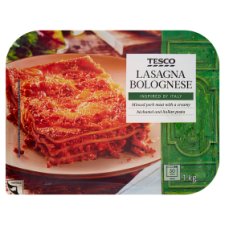 Tesco Lasagna Bolognese 1 kg - Tesco Groceries