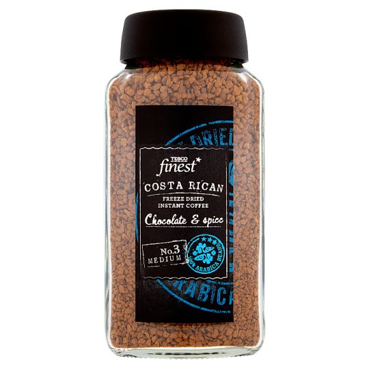 Tesco Finest Costa Rican Instant Coffee 100 g Tesco Groceries