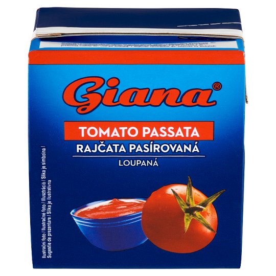 Giana Pasírované lúpané paradajky 500 g