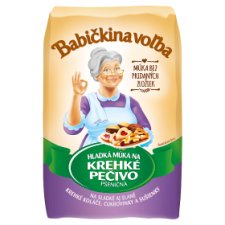 Babičkina Voľba Flour for Bread wheat Fragile 1 kg