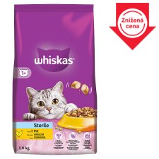 Whiskas 1+ with Delicious Chicken 1.4 kg