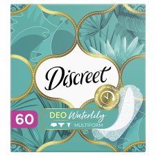 Discreet Breathable Multiform Waterlilly Pantyliners x60