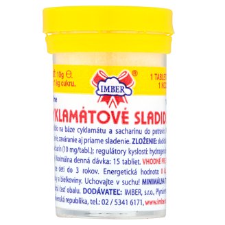 Imber Cyklamátové sladidlo univerzálne 10 g