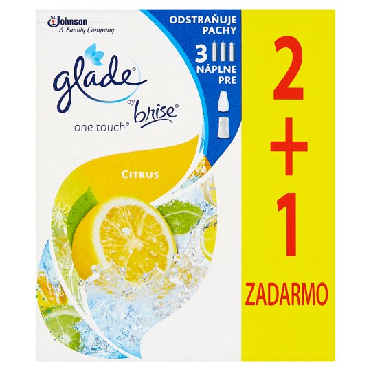 Glade by Brise One Touch Citrus náplň 3 x 10 ml