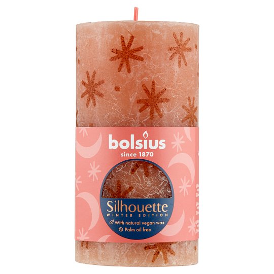 Bolsius Silhouette Creamy Caramel Candle Tesco Groceries