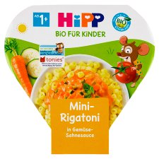 HiPP Bio Mini-Rigatoni so zeleninou v smotanovej omáčke 250 g