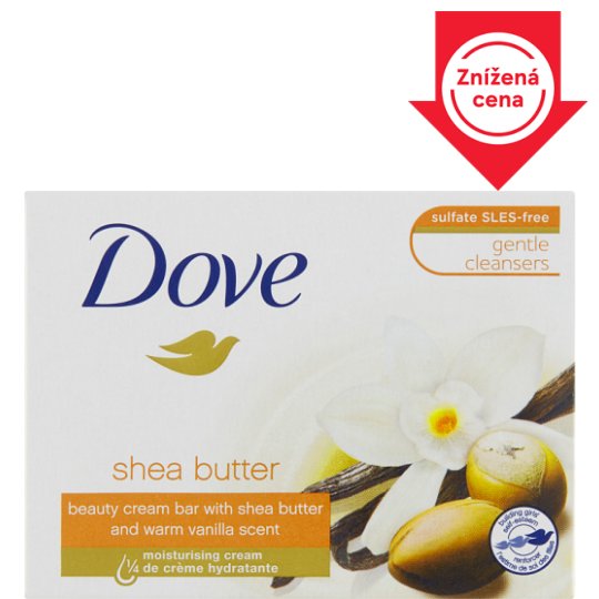 Dove Purely Pampering Shea Butter krémová tableta na umývanie 100 g
