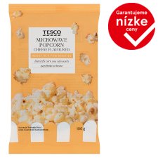 Tesco Microwave Popcorn Cheese Flavoured 100 g