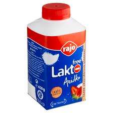 Rajo Lakto Free Acidko kyslomliečny nápoj jahodový 450 g