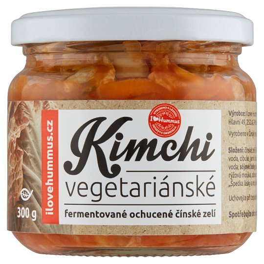 I love Hummus Kimchi Fermented Flavoured Chinese Cabbage 300 g Tesco