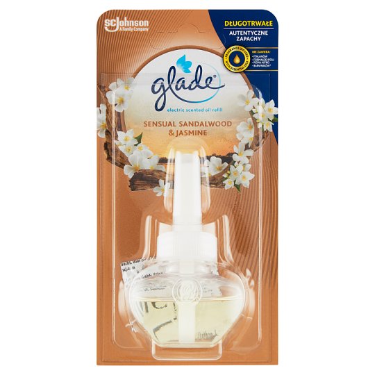Glade Electric Scented Oil Sensual Sandalwood & Jasmine Refill 20 ml