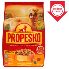 Propesko Complete Food for Adult Dogs with Poultry, Beef and Vegetables 10 kg