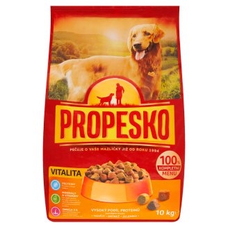 Propesko Kompletné krmivo pre dospelé psy s hydinou, hovädzinou a zeleninou 10 kg