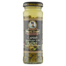 Franz Josef Kaiser Exclusive Capers in Salty-Sour Brine 100 g