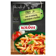 Kotányi Secrets of Italy prípravok s koreninami na cestoviny s paradajkami a bazalkou 20 g