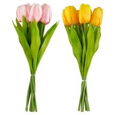 Kytica umelých tulipánov 7 kvetov 37 cm