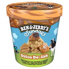 Ben & Jerry's Sundae Dulce De-Lish 427 ml