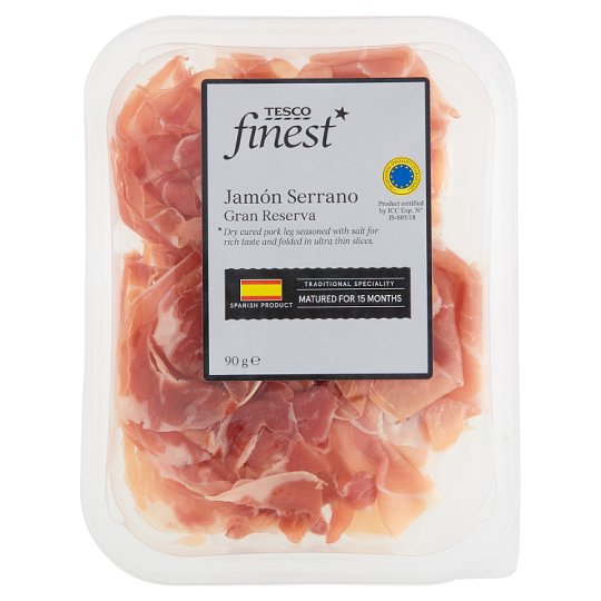 Tesco Finest Jamón Serrano 90 g