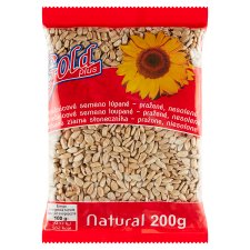 Gold Plus Natural Slnečnicové semeno lúpané pražené nesolené 200 g