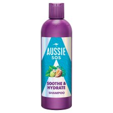 Aussie SOS Soothe & Hydrate Šampón 300 ml na Veľmi Suché Vlasy a Pokožku Hlavy