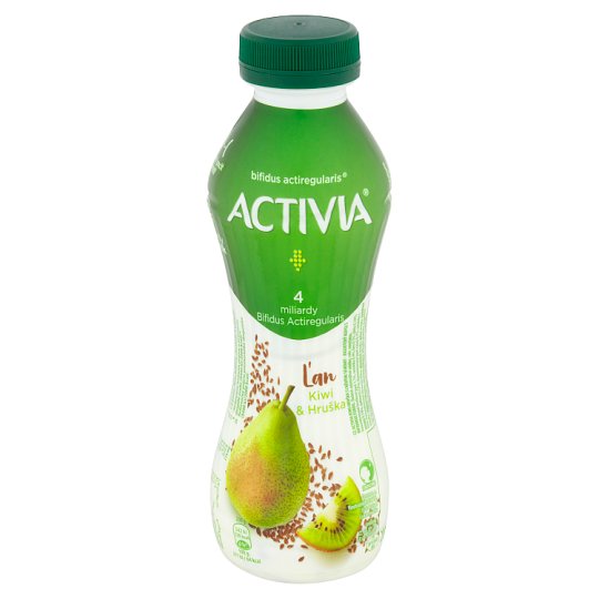 Activia Yoghurt Drink Kiwi, Pear and Flax Seeds 280 g