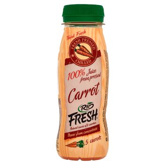RIO FRESH 100% karotková šťava 200 ml
