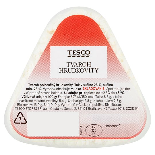 Tesco Lumpy Curd 230 g