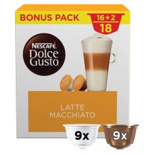 NESCAFÉ Dolce Gusto Latte Macchiato - káva v kapsulách - 18 ks
