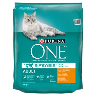 Purina ONE Adult bohaté na kura a celozrnné obilniny 800 g