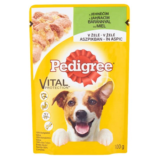 Pedigree Vital Protection 100 Complete Nutrition with Lamb in Jelly