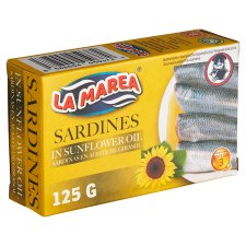 La Marea Sardines in Sunflower Oil 125 g