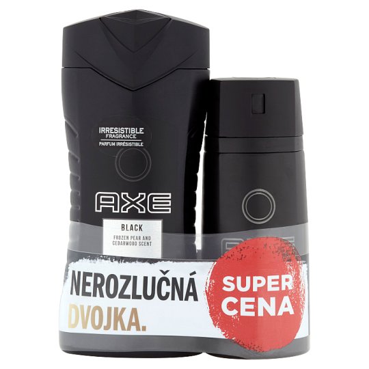 Axe Black Body Wash 250 ml + Axe Black Deodorant Spray 150 ml Tesco